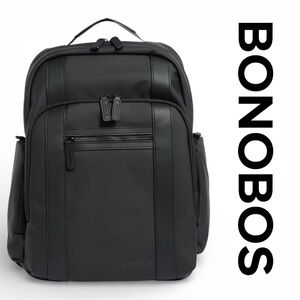 Bonobos Backpack Men Black Laptop Travel Modern